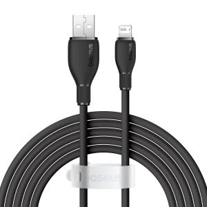 Baseus Cable de carga rápida USB a lightning - Negro