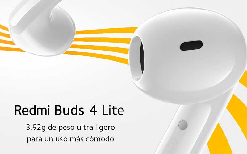 Auriculares Inalambricos Bluetooth Xiaomi Redmi Buds 4 Lite