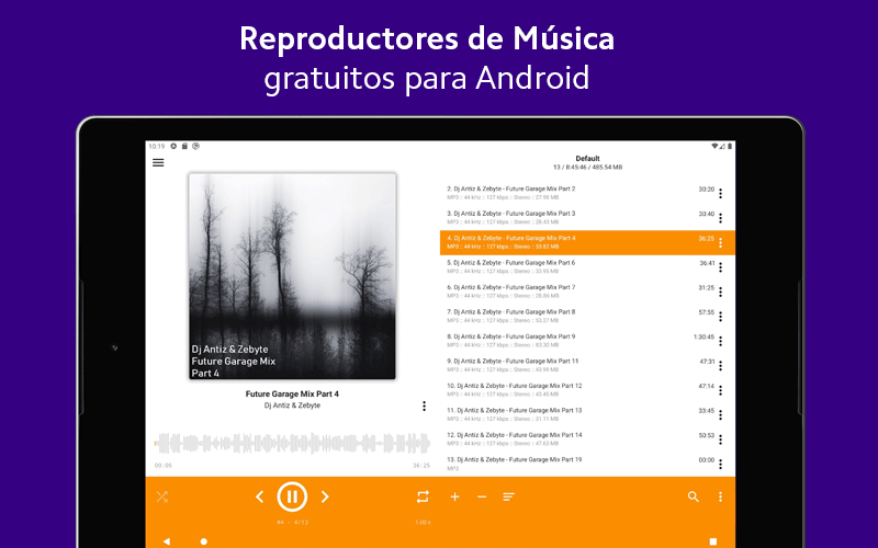 Mejores reproductores de música para Android
