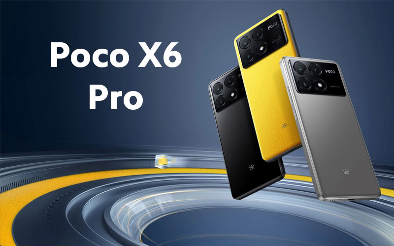 Poco X6 - Smartphone de 12+256GB, Pantalla AMOLED de 6.67” 120Hz