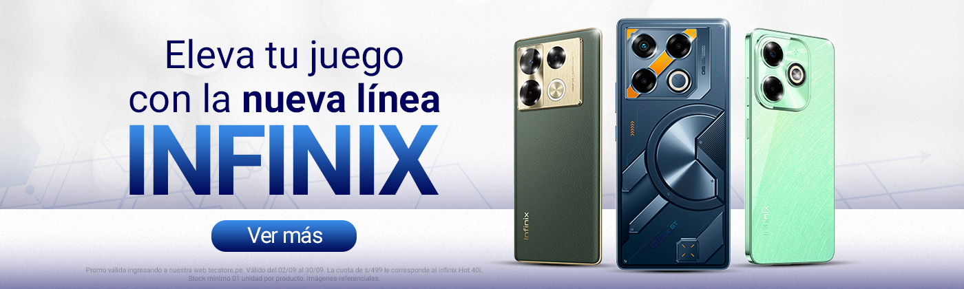 Celulares Infinix AON Septiembre